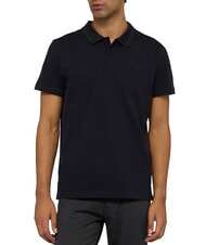 TRUSSARDI REGULAR Poloshirt aus Baumwolle Marineblau - Herren-Polo-Shirts/Herren-Polo-Shirt/Herrenpoloshirt/Herrenpoloshirts - 1