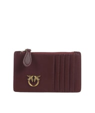 PINKO AIRONE Kartenhalter / Geldb&ouml;rse intensives Johannisbeer-Antikgold - Brieftaschen Damen - 1