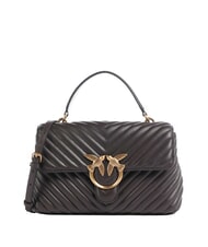 PINKO CLASSIC LADY LOVE BAG Chevron-Tasche - Damentaschen
