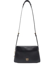 PINKO TRIPLET MINI Schultertasche aus Leder - Damentaschen