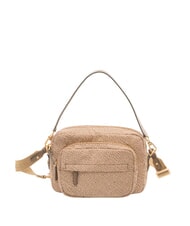 BORBONESE B-CLUB Schultertasche mit Schultergurt beiger Meer - Damentaschen - 1