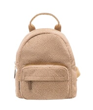 BORBONESE B-CLUB Rucksack mit Vordertasche beiger Meer - Damentaschen - 1