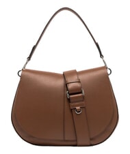 GIANNI CHIARINI HELENA ROUND Schultertasche mit Schulterriemen, aus Leder - Damentaschen