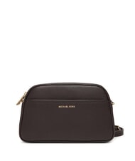 MICHAEL KORS JET SET Schultertasche aus Leder f&uuml;r Kameras Schokolade - Damentaschen - 1