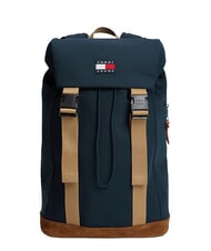 TOMMY HILFIGER TJM COLORBLOCK Rucksack mit Klappe dunkles Nachtmarineblau - Rucks&auml;cke f&uuml;r Schule &amp; Freizeit - 1