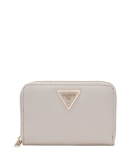 GUESS LAUREL 2 Mittelgro&szlig;e Geldb&ouml;rse mit Saffiano-Muster - Brieftaschen Damen