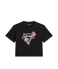 GUESS CROP Baumwoll-T-Shirt - Kinder-T-Shirt