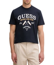 GUESS FLAGS AND CORD Baumwoll-T-Shirt - Herren-T-Shirts