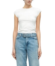 GUESS JEANS RAGLAN Baumwoll-T-Shirt - T-Shirts und Tops f&uuml;r Damen