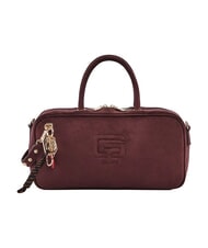 GAUD&Igrave; GRETA SUEDE Handtasche mit Schulterriemen und Anh&auml;nger - Damentaschen