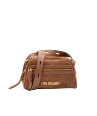 LOVE MOSCHINO SIGNATURE ZIP Schultertasche, verstellbar Kamel2 - Damentaschen - 1