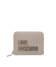 LOVE MOSCHINO BOLD LOVE Mittelgro&szlig;e Geldb&ouml;rse mit Rei&szlig;verschluss grau - Brieftaschen Damen - 1