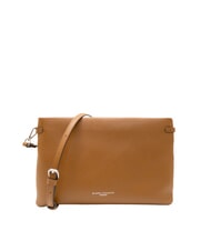 GIANNI CHIARINI HERMY Lederclutch mit Schulterriemen Waln&uuml;sse - Damentaschen - 1