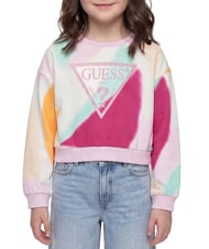 GUESS KID M&auml;dchen-Sweatshirt aus Baumwolle tropische Fantasie - Sweatshirts Kinder - 1