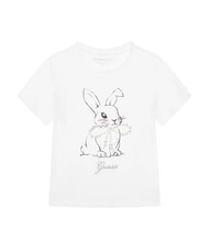 GUESS KID M&auml;dchen-Baumwoll-T-Shirt - Kinder-T-Shirt