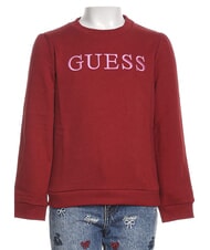 GUESS KID Baumwoll-Sweatshirt Chili rot - Sweatshirts Kinder - 1