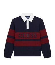 GUESS HEAVY Lang&auml;rmeliges Poloshirt - Kinder-T-Shirt