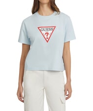 GUESS JEANS SS CN BOXY ICONIC  Baumwoll-T-Shirt - T-Shirts und Tops f&uuml;r Damen