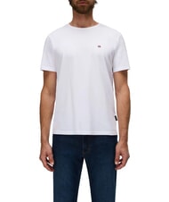NAPAPIJRI SALIS Baumwoll-T-Shirt Helles Weiss - Herren-T-Shirts - 1