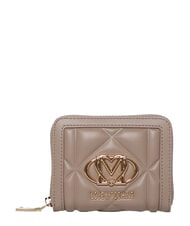 LOVE MOSCHINO EMBOSSED QUILTED Kompakte Geldb&ouml;rse mit Rei&szlig;verschluss - Brieftaschen Damen