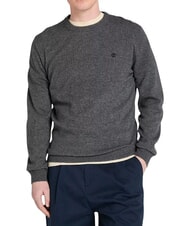 TIMBERLAND MERINO Pullover mit Rundhalsausschnitt aus Wollmischung - Herrenpullover