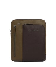 PIQUADRO BLACK SQUARE  Flache Ledertasche - Umh&auml;ngetaschen Herren