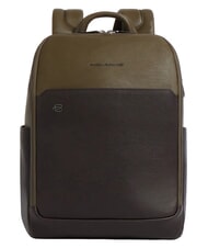 PIQUADRO BLACK SQUARE Lederrucksack f&uuml;r 14-Zoll-Laptop - PC-Rucks&auml;cke