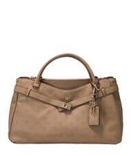 GUESS ELLA Handtasche mit Schulterriemen beige Logo - Damentaschen - 1