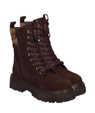 ALVIERO MARTINI PRIMA CLASSE GEO Lederstiefeletten mit 5 cm Absatz dunkelbraun - Damenschuhe - 1