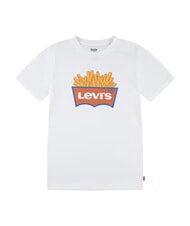 LEVI'S FRENCH FRY Kurzarm-T-Shirt Blanc de Blanc - Kinder-T-Shirt - 1
