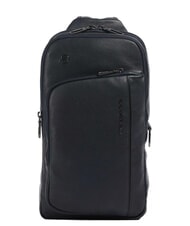 PIQUADRO CRONUS One-Shoulder-Rucksack aus Leder - PC-Rucks&auml;cke