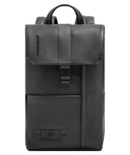 PIQUADRO RUSSEL 14-Zoll-Laptop-Rucksack mit Klappe - Rucks&auml;cke f&uuml;r Schule &amp; Freizeit