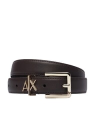 ARMANI EXCHANGE TONGUE Lederg&uuml;rtel - G&uuml;rtel