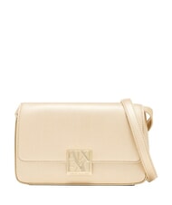 ARMANI EXCHANGE AMY Mini-Schultertasche hellgoldener Satin - Damentaschen - 1