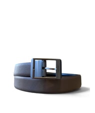 CALVIN KLEIN RECTANGULAR Wendbarer Lederg&uuml;rtel - G&uuml;rtel