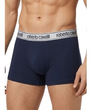 CAVALLI ALL-OVER ELASTIC Set mit 3 Boxershorts - Herrenslip