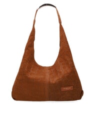 MY BEST BAG ELLISSE CROCO SUEDE Schultertasche, Leder - Damentaschen