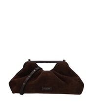 MY BEST BAG JANINE SUEDE L Handtasche mit Schulterriemen dunkelbraun - Damentaschen - 1