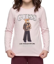 GUESS KIDS Lang&auml;rmeliges T-Shirt - Kinder-T-Shirt