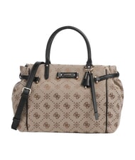 GUESS DOROTHY Handtasche mit Schulterriemen Milchlogo/schwarz - Damentaschen - 1