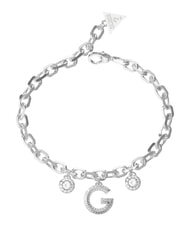 GUESS G CRYSTAL Armband, zentrales G-Logo - Armb&auml;nder
