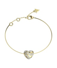 GUESS IN MY HEART Armband mit herzf&ouml;rmigem Anh&auml;nger - Armb&auml;nder