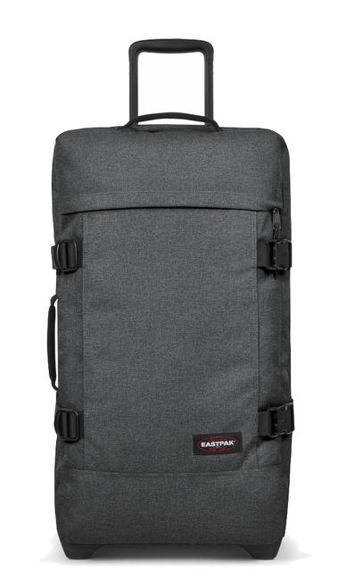 EASTPAK Trolley TRANVERZ M mit TSA, mittlere Größe SchwarzDenim - Halbharte Trolleys