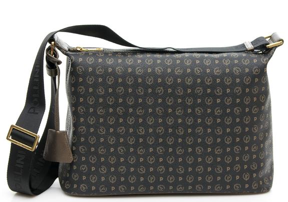 POLLINI Heritage Classic Schultertasche schwarze Bronze - Damentaschen