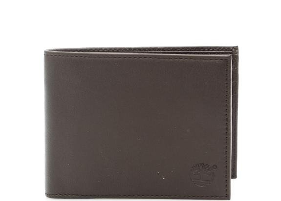 TIMBERLAND Geldbörse Aus Leder, mit Überschlag Dunkelbraun - Brieftaschen Herren