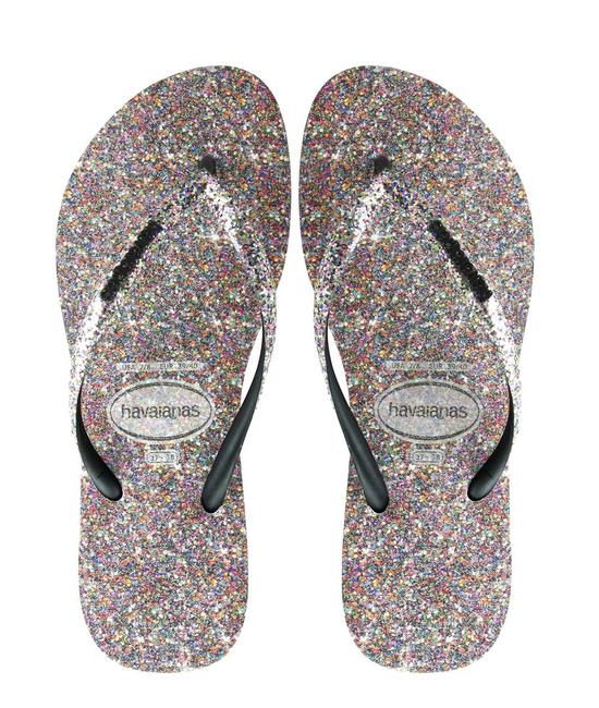 HAVAIANAS Infradito SCHLANKER KARNEVAL SCHWARZ - Damenschuhe