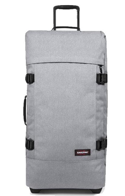 EASTPAK Trolley TRANVERZ L, große Größe, mit TSA sonntaggrau - Halbharte Trolleys