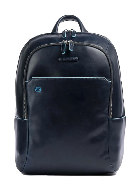 PIQUADRO Rucksack Linie BLUE SQUARE, aus Leder Blau - PC-Rucksäcke