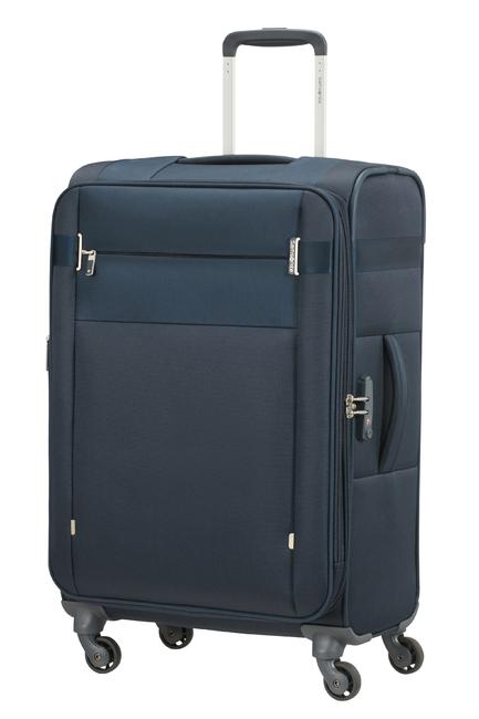 SAMSONITE CITYBEAT Mittlerer Trolley blu navy - Halbharte Trolleys
