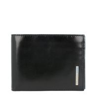 PIQUADRO Geldb&ouml;rse BLUE SQUARE, aus Leder, mit RFID Schwarz - Brieftaschen Herren - 1